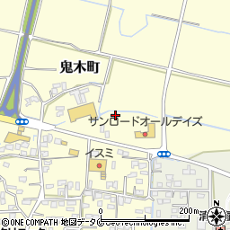 熊本県人吉市鬼木町585-20周辺の地図