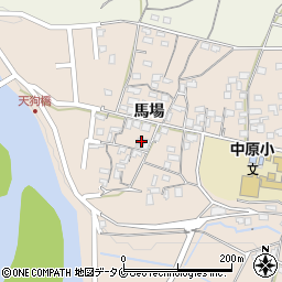 熊本県人吉市中神町馬場578周辺の地図