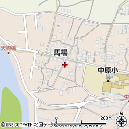 熊本県人吉市中神町馬場575周辺の地図