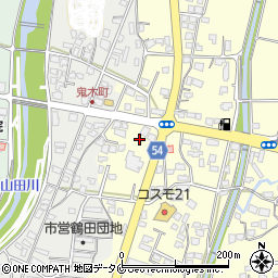 熊本県人吉市鬼木町851周辺の地図