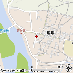 熊本県人吉市中神町馬場583周辺の地図