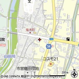 熊本県人吉市鬼木町859-4周辺の地図