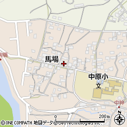 熊本県人吉市中神町馬場85周辺の地図