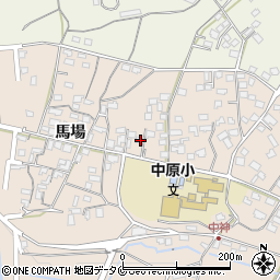 熊本県人吉市中神町馬場92周辺の地図
