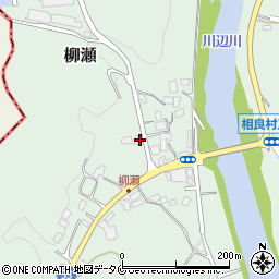 熊本県球磨郡相良村柳瀬69周辺の地図