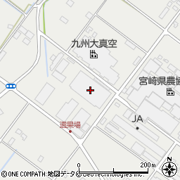 尾鈴農業協同組合　中央事業所販売企画係周辺の地図