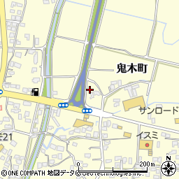 熊本県人吉市鬼木町989周辺の地図