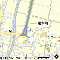 熊本県人吉市鬼木町993周辺の地図