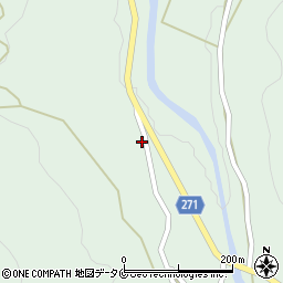 熊本県葦北郡芦北町高岡407-1周辺の地図