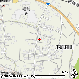 熊本県人吉市下原田町1556周辺の地図