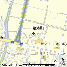熊本県人吉市鬼木町1008周辺の地図