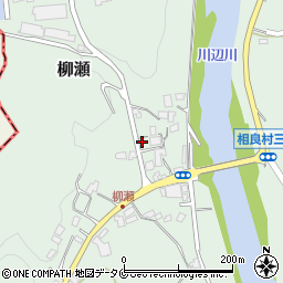 熊本県球磨郡相良村柳瀬49周辺の地図