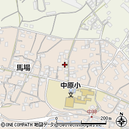 熊本県人吉市中神町馬場96周辺の地図