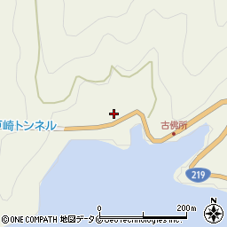 宮崎県西都市中尾周辺の地図