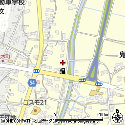 熊本県人吉市鬼木町705周辺の地図