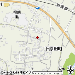 熊本県人吉市下原田町1529周辺の地図