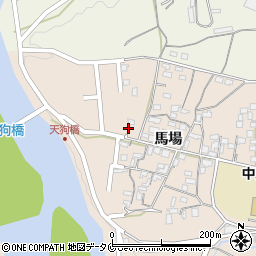 熊本県人吉市中神町馬場39周辺の地図