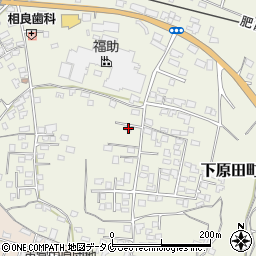 熊本県人吉市下原田町187周辺の地図
