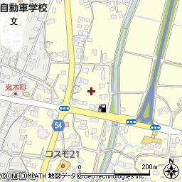 熊本県人吉市鬼木町707周辺の地図
