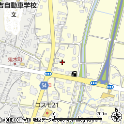 熊本県人吉市鬼木町711周辺の地図