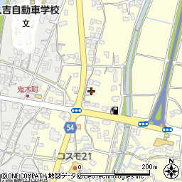 熊本県人吉市鬼木町709周辺の地図