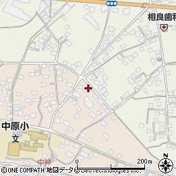 熊本県人吉市中神町188周辺の地図