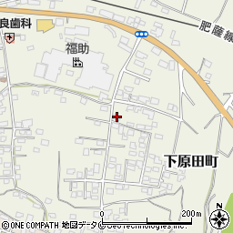 熊本県人吉市下原田町1524周辺の地図