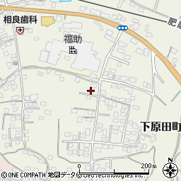 熊本県人吉市下原田町191周辺の地図