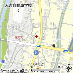 熊本県人吉市鬼木町737周辺の地図