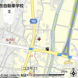 熊本県人吉市鬼木町710周辺の地図