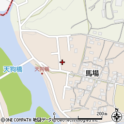 熊本県人吉市中神町馬場36周辺の地図