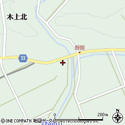 熊本県球磨郡錦町木上西887周辺の地図