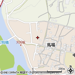 熊本県人吉市中神町馬場33周辺の地図