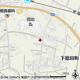 熊本県人吉市下原田町190周辺の地図