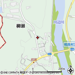 熊本県球磨郡相良村柳瀬42周辺の地図