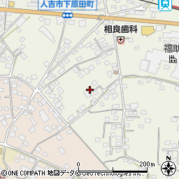 熊本県人吉市下原田町374周辺の地図
