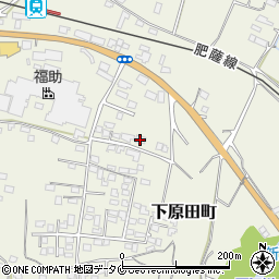 熊本県人吉市下原田町1461周辺の地図