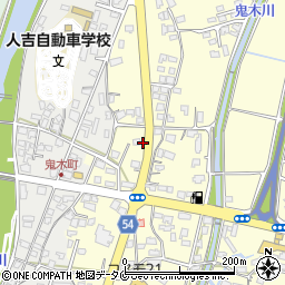 熊本県人吉市鬼木町723-3周辺の地図