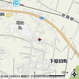 熊本県人吉市下原田町荒毛1461周辺の地図