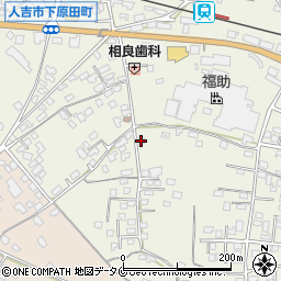 熊本県人吉市下原田町307周辺の地図