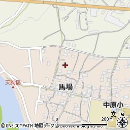 熊本県人吉市中神町馬場68周辺の地図