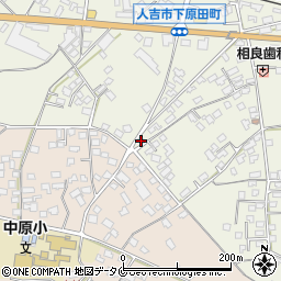 熊本県人吉市下原田町570周辺の地図