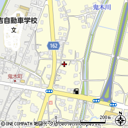 熊本県人吉市鬼木町721周辺の地図
