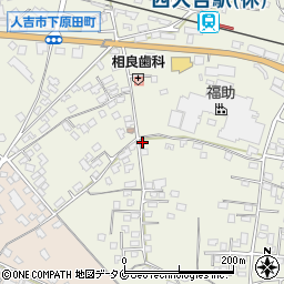 熊本県人吉市下原田町309周辺の地図