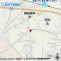 熊本県人吉市下原田町309周辺の地図