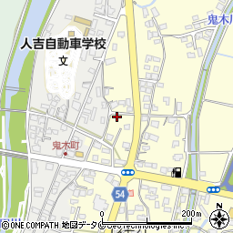 熊本県人吉市鬼木町729周辺の地図
