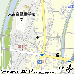 熊本県人吉市鬼木町730周辺の地図
