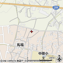 熊本県人吉市中神町馬場60周辺の地図