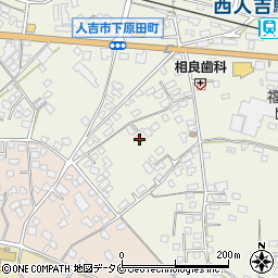 熊本県人吉市下原田町388周辺の地図