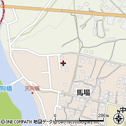 熊本県人吉市中神町馬場25周辺の地図
